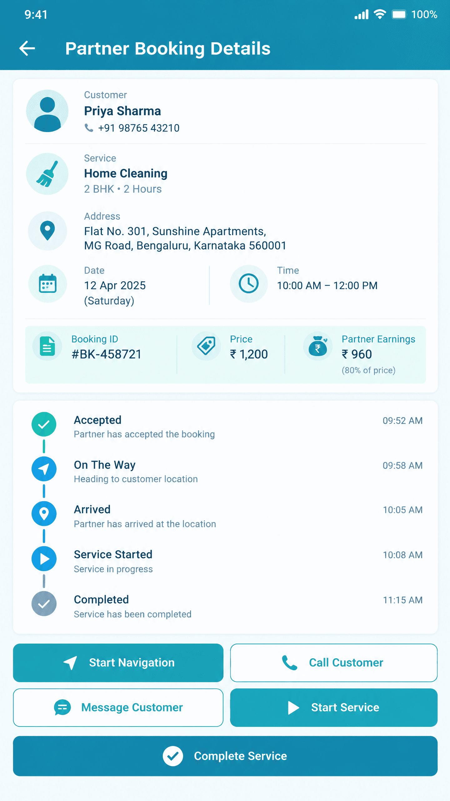 Job Details & Customer Service Scope